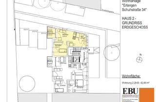 Wohnung kaufen in Schuhstraße 34A, 91052 Erlangen, Erlangen - Moderne 2 Zimmer-Wohnung im Herzen von Erlangen