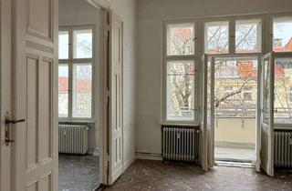 Wohnung kaufen in Machonstraße 17, 12105 Berlin, Berlin - Schöne bezugsfreie 3-Zimmer-Altbauwohnung mit 3 Balkonen und charmanten Altbaudetails!