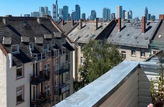 Wohnung kaufen in 60318 Frankfurt, Frankfurt am Main - Klimatisierte Maisonettwohnung Nordend mit 10qm Dachterrasse