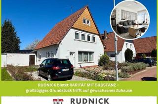 Einfamilienhaus kaufen in 31515 Wunstorf, Wunstorf - RUDNICK bietet RARITÄT MIT SUBSTANZ - großzügiges Grundstück trifft auf gewachsenes Zuhause
