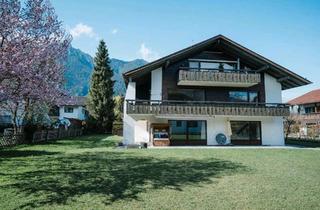 Wohnung kaufen in 82467 Garmisch-Partenkirchen, Garmisch-Partenkirchen - Erdgeschoss-Wohnung mit Gartennutzung
