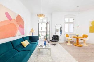 Wohnung kaufen in Winsstraße 59, 10405 Prenzlauer Berg, Winsstraße: Helles, großzügiges Studio-Apartment mit Balkon im sanierten Altbau, ruhige Innenhoflage