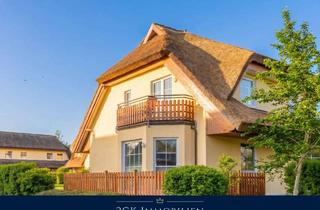 Wohnung kaufen in Alt Reddevitz 3B, 18586 Middelhagen, strandnahe 3-Zi.-Ferienwohnung im Ostseebad Mönchgut: Südbalkon, Boddenblick, Stellplatz!