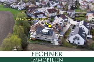 Wohnung kaufen in 85051 Ingolstadt, 3-ZKB-Wohnung (1. OG, Aufzug) mit XXL-Dachterrasse (25,88m²!), Wallbox vorbereitet, ruhige Lage!
