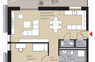 Penthouse kaufen in Ohechaussee 79, 22848 Norderstedt, Neuwertiges Penthouse mit 4 Zimmern in Norderstedt (Erstbezug 2026)