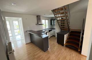 Wohnung mieten in 55294 Bodenheim, Maisonette-Dachgeschosswohnung mit Dachterrasse und Einbauküche