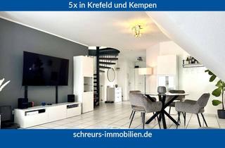 Wohnung mieten in 47918 Tönisvorst, Attraktive 3-Zi. Maisonette Wohnung mit Kamin, Balkon u. Stellplatz in Tönisvorst - St. Tönis!