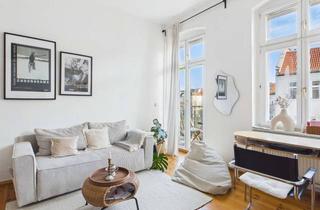 Wohnung kaufen in Prenzlauer Berg, 10407 Prenzlauer Berg, BESICHTIGUNGEN KW 17/18 im Bötzowkiez: 2 tolle Zimmer, Holzparkett, Frühstücks-Balkon & coole Lage