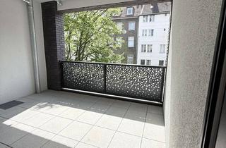 Wohnung mieten in Oberbilker Allee 32, 40215 Friedrichstadt, Erstbezug: helle 2-Zimmer-Neubauwohnung mit EBK, Süd-Loggia & Aufzug