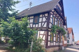 Haus kaufen in 76870 Kandel, Gemütliches Fachwerkhaus in Kandel zu verkaufen!