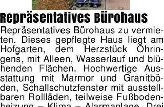 Büro zu mieten in 74613 Öhringen, Repräsentatives Bürohaus Repräsentatives Bürohaus zu vermieten.