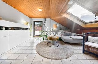Wohnung kaufen in 75203 Königsbach-Stein, Stilvolle 4‑Zimmer-Dachgeschosswohnung mit Südbalkon und moderner Heiztechnik