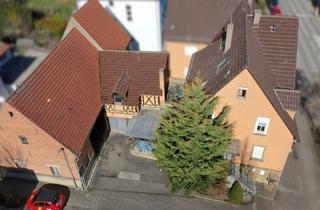 Doppelhaushälfte kaufen in 74391 Erligheim, Doppelhaushälfte mit Gestaltungspotenzial und großer Scheune