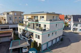 Wohnung kaufen in 73240 Wendlingen, 3-Zi.-Wohnung mit Dachterrasse, Aufzug, Garage & Carport. Für Kapitalanleger. Zentral in Wendlingen.