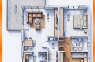 Wohnung mieten in 56581 Ehlscheid, 3-ZKB Wohnung in Ehlscheid