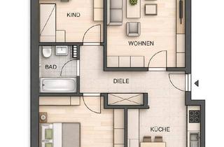Wohnung kaufen in 50389 Wesseling, Wesseling - Freiwerdende 3 Zimmer Wohnung