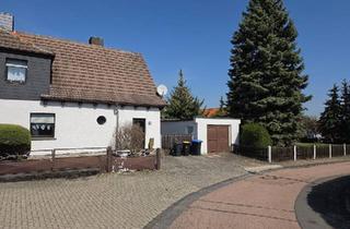 Doppelhaushälfte kaufen in 06333 Hettstedt, Hettstedt - Doppelhaushälfte mit 85m² Wohnfläche und 700m² Grundstück