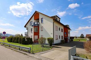 Wohnung kaufen in 79639 Grenzach-Wyhlen, Tolle 3-Zimmer-Dachgeschosswohnung mit Gartenanteil, Carport und 4 PKW-Stellplätzen!!