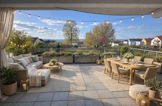 Wohnung kaufen in Auf Dem Niederberg 21, 61118 Bad Vilbel, Moderne 3-Zimmer-Wohnung mit Fußbodenheizung, Gäste-WC und Garage in Bad Vilbel
