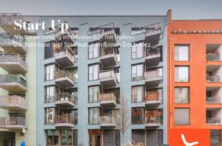 Wohnung kaufen in 10245 Friedrichshain, Start Up - Neubauwohnung im Revaler Eck mit Balkon, Dachterrasse und Stadtkultur im Simon-Dach-Kiez