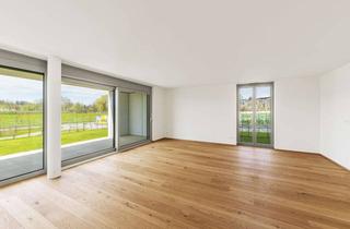 Wohnung kaufen in Kemptener Straße 3e, 88131 Lindau, Neubau: Hochwertige, moderne 4-Zimmerwohnung mit Privatgarten und Blick ins Grüne | Wohnung D85