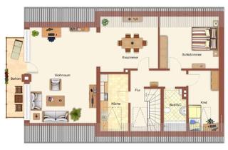 Wohnung mieten in Rehhagen 14, 21337 Lüneburg, Dreieinhalb Zimmer Wohnung in zentraler, ruhiger Lage in Lüneburg zu vermieten