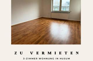 Wohnung mieten in 25813 Husum, Geräumige 3-Zimmer Etagenwohnung