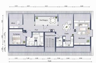 Wohnung mieten in Richard Wagner Straße, 79331 Teningen, Gepflegte 3-Zimmer Dachgeschosswohnung in Teningen