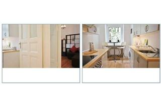 Wohnung mieten in Weg Holtzendorffstraße 13, 14057 Charlottenburg, Geschmackvoll vollmöblierte 1‑Raum‑Altbauwohnung mit hohen Decken in Berlin‑Charlottenburg