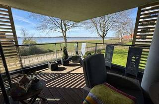 Wohnung mieten in 24837 Schleswig, Wohnen im Strandhaus - Direkt am Ostseefjord SchleiModerne barrierearme Wohnung mit Schleiblick
