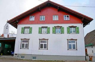 Haus kaufen in 87653 Eggenthal, 2Fam.-Haus mit Gewerbefläche westlich von Kaufbeuren im schönen Ostallgäu