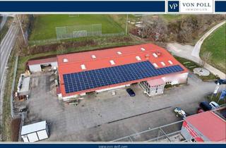 Gewerbeimmobilie kaufen in 91632 Wieseth, Bürogebäude mit Lagerhalle und Freifläche Nähe Herrieden