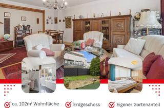 Wohnung kaufen in 50354 Hürth, Großzügig geschnittene EG-Wohnung mit durchdachtem Grundriss, Gartenanteil und eigenem Stellplatz