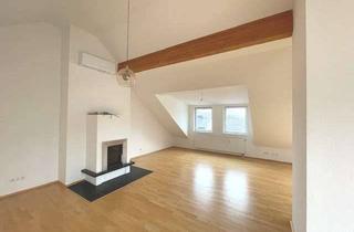 Wohnung mieten in Finkenhofstraße 20, 60322 Nordend-West, Dachgeschosswohnung mit Kamin u. Klimaanlage - zentrumsnah