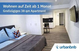 Immobilie mieten in Am Echazufer, 72764 Reutlingen, 38 qm Apartment mit WLAN, Parkplatz, Küche, Waschmaschine & Trockner im Haus