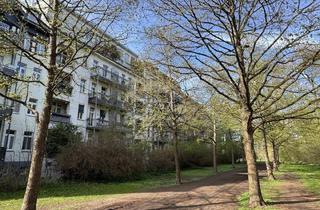 Wohnung kaufen in Könneritzstraße 29 Hinterhaus, 04229 Leipzig, Leipzig - Direkter Parkzugang, 2 Balkone mit Gartenanteil, Loggia, Fußbodenheizung, Tageslichtbad, uvm...