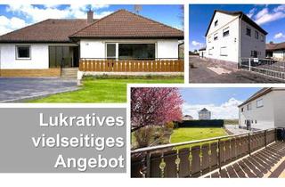 Haus kaufen in 64832 Babenhausen, Babenhausen - Zwei Häuser, viele Möglichkeiten: Bungalow & vielseitig nutzbares Zweithaus auf großem Grundstück