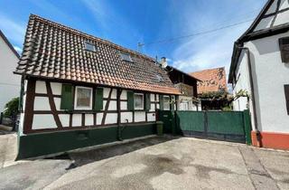 Einfamilienhaus kaufen in 76767 Hagenbach, Hagenbach - Grundstück mit sani.bed. Einfamilienhaus im Raum Karlsruhe Wörth