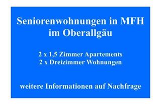Wohnung kaufen in 87534 Oberstaufen, Oberstaufen - Alterswohnsitz im Oberallgäu, mehrere Wohnungen im MFH zum Erwerb