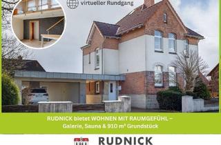 Einfamilienhaus kaufen in 31515 Wunstorf, Wunstorf - RUDNICK bietet WOHNEN MIT RAUMGEFÜHL - Galerie, Sauna & 910 m² Grundstück