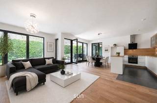 Wohnung kaufen in 63069 Offenbach am Main, Offenbach am Main - MODERNER-CHARME TRIFFT AUF GRÜNE IDYLLE! - Stilvolle 2-Zimmer-Wohnung mit Garten