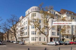 Wohnung kaufen in Lietzenseepark, 14057 Berlin, IMMOBERLIN.DE - Toplage mit Wasserblick: Großzügige Stuck-Altbauwohnung mit Balkon am Lietzenseepark