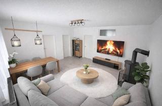 Wohnung kaufen in 76646 Bruchsal, Top renovierte 3-Zi.-Wohnung im Zweifamilienhaus mit Kamin & EBK