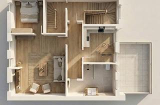 Wohnung kaufen in 63069 Lauterborn, Stilvolle 2-Zimmer-Wohnung im kernsanierten Altbau | 78,8 m² | EBK | Fußbodenheizung