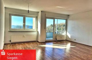 Wohnung kaufen in 57072 Siegen, Über den Dächern von Siegen: Gepflegte und großzügige Eigentumswohnung mit Garage am Fischbacherberg
