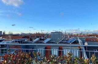 Penthouse kaufen in Finowstraße 17, 10247 Friedrichshain, 2-Zimmer Penthouse mit phänomenaler Aufdachterrasse - direkt vom Eigentümer