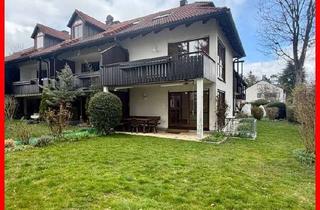 Wohnung kaufen in 82194 Gröbenzell, Wohnen mit Gartenparadies: 3-Zimmer-Erdgeschossjuwel in Gröbenzell