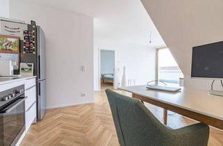 Wohnung mieten in 74172 Neckarsulm, Im Herzen der Stadt: Exklusive 2-Zimmer-DG-Wohnung mit Dachterrasse
