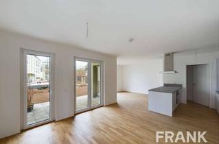Wohnung mieten in Landgraf-Philipp-Straße 38, 60431 Eschersheim, ERSTBEZUG! Moderne 3-Zimmer-Wohnung mit großen Garten