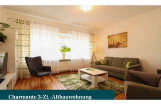 Wohnung mieten in Catharinenstraße 39, 27472 Cuxhaven, Charmante 3-Zimmer Altbauwohnung mit Balkon und Kamin in zentraler Lage
